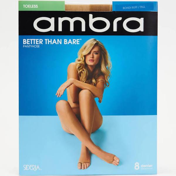 Ambra Better Than Bare Bodyshaping Toeless Pantyhose BETNTPH Bondi Buff