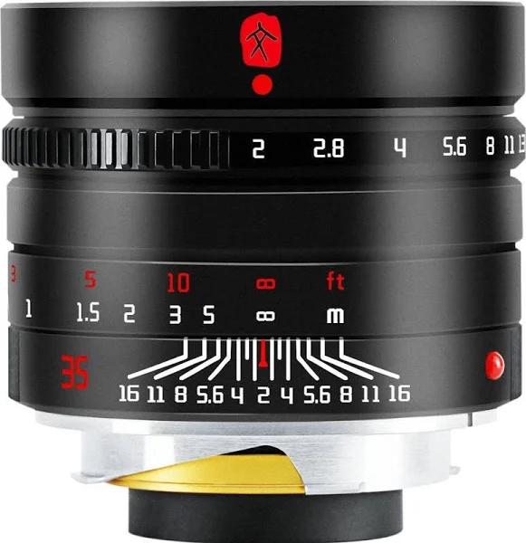 7artisans 35mm f/2 Mark II Lens For Leica M ount Type, f/2.0, 55mm