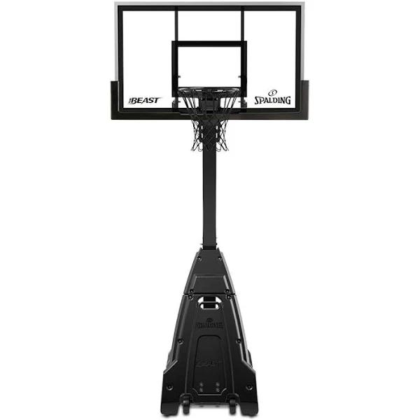 Spalding 60" Glass Stealth Basketball System