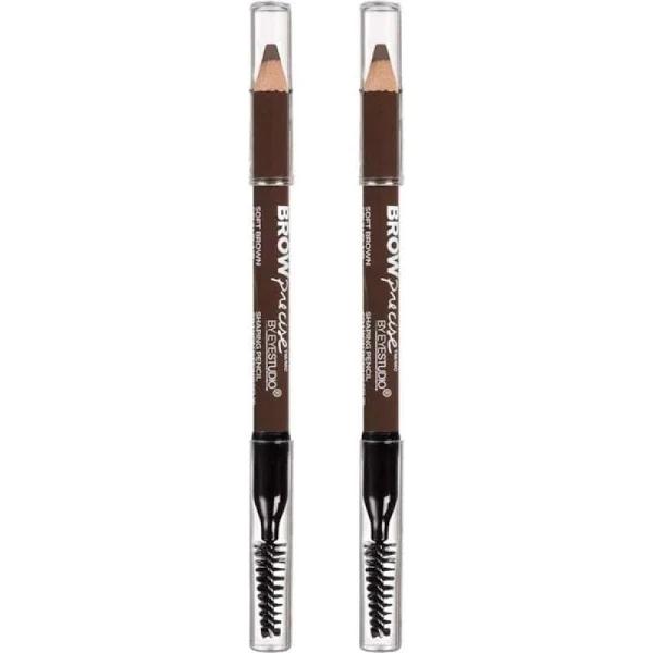 Maybelline Eye Studio Brow Precise Pencil 600mg - 255 Soft Brown x 2