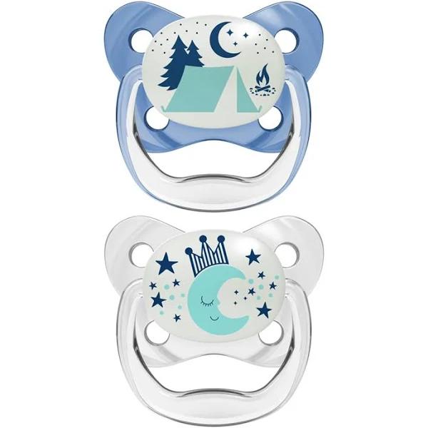 Dr. Brown's Prevent Nocturne Pacifier Blue T/2 6-18m