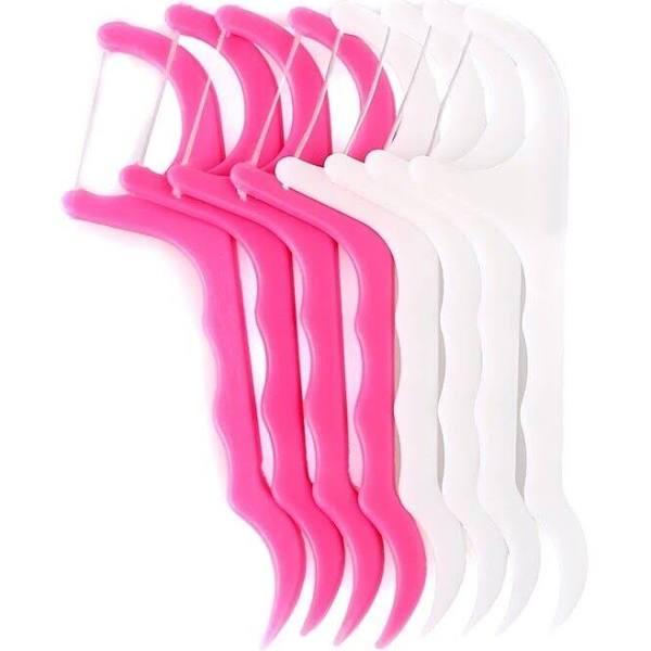 100pcs Floss Picks Dental Teeth Heathy Toothpicks Stick Care Tooth Clean Oral AU