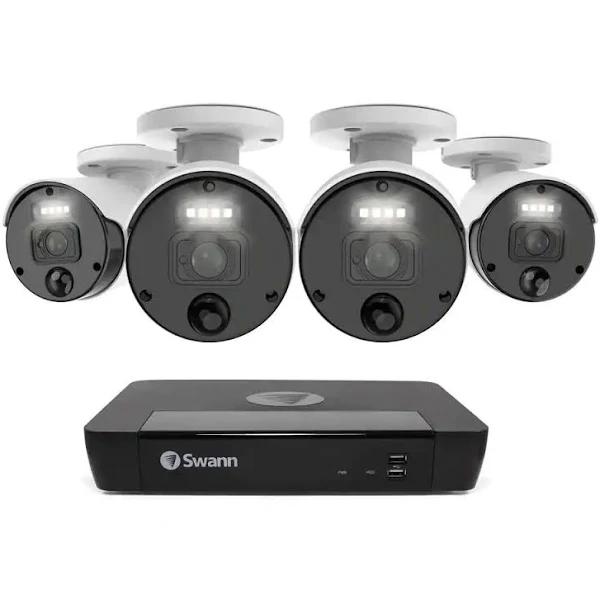 4 Camera 8 Channel 4K Master-Series NVR Security System | SWNVK-876804