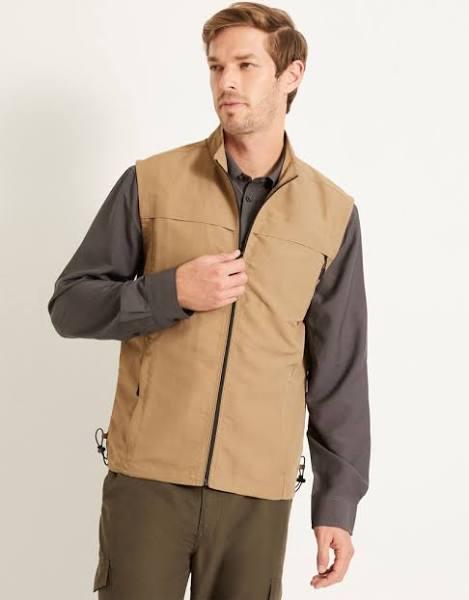 Rivers Performance Utility Fishing Vest - Size S - Mens - Camel