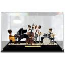 Easycase Acrylic Display Case For LEGO 21334 Ideas Jazz Quartet Figure Storage Box Dust Proof Glue Free