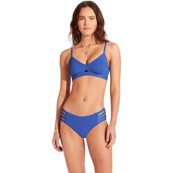 Seafolly Seafolly Collective Hybrid Bralette , Azure, Size 18