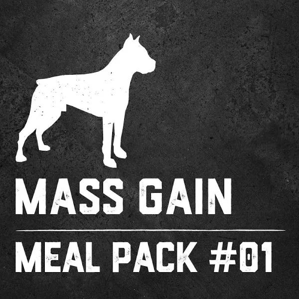 Raw Feeding for Mass Gain Dogs - Meal Pack #01