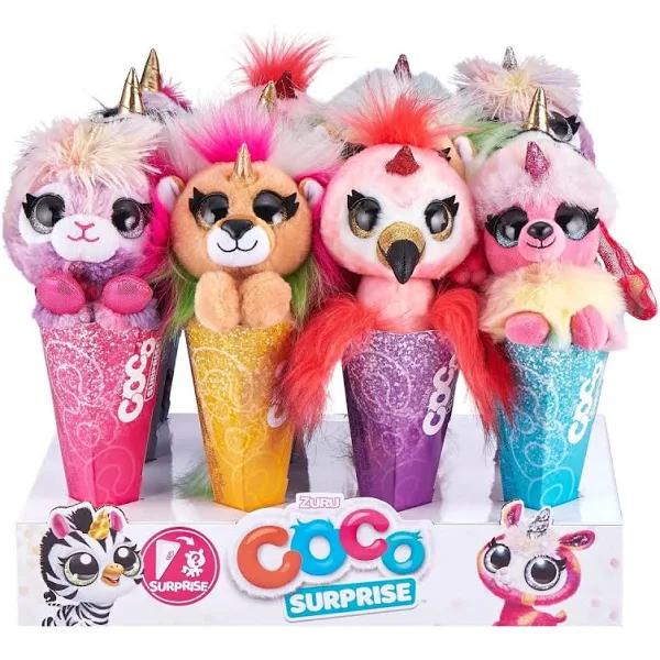 Zuru Coco Cones: Fantasy Plush Toy - Flamingo