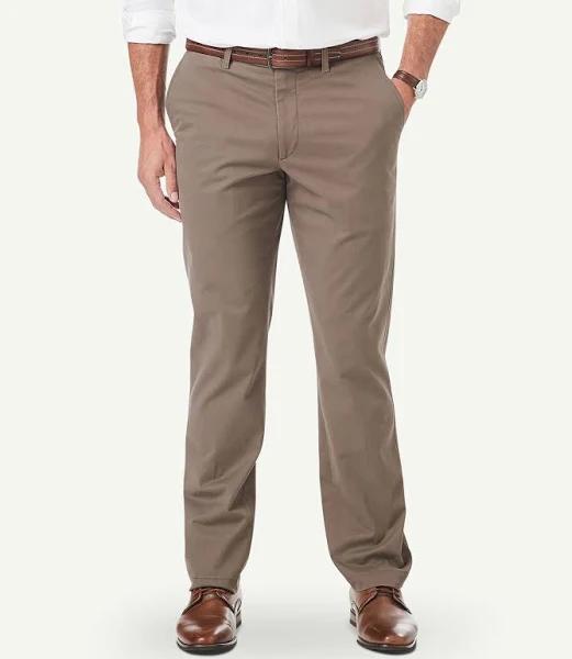 Gazman - Men's Comfort Chino Pants - Walnut