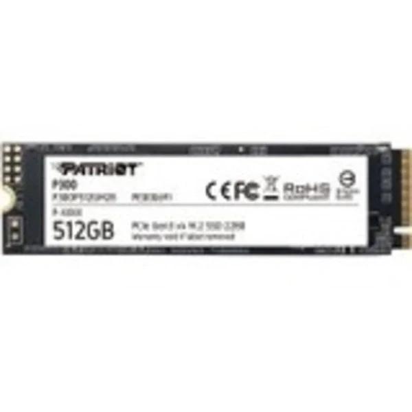 Patriot P300 - SSD - 512 GB - internal - M.2 2280 - PCIe 3.0 x4 (NVMe)