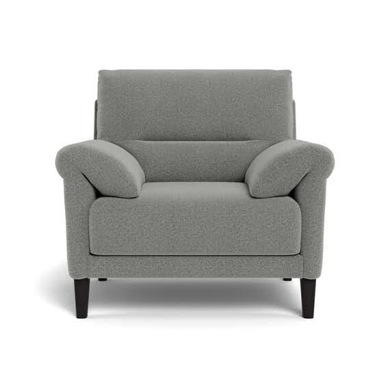 Luka Fabric Armchair Grey by Freedom