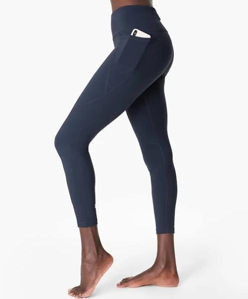 Sweaty Betty Women's Power 7/8 Workout Leggings - Xs - Navy Blue