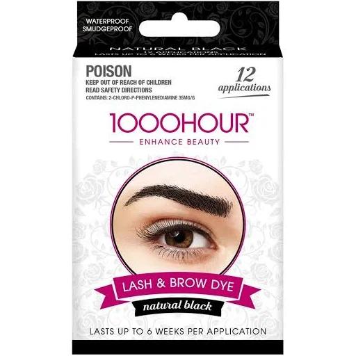 1000 Hour Black Eyelash & Brow Dye Kit