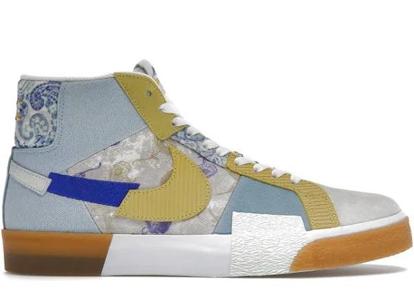 Nike SB Zoom Blazer Mid Premium Floral Paisley Boarder Blue