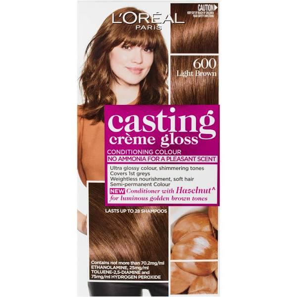 L'Oreal Paris Casting Creme Gloss 600 Light Brown Hair Colour