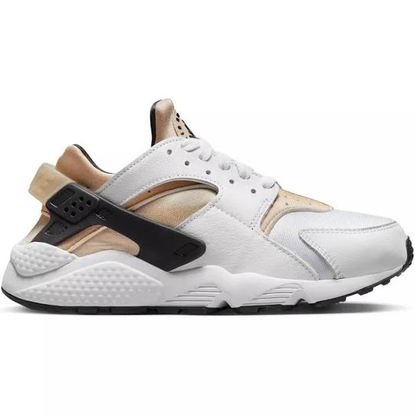 Women's Nike Air Huarache - White/Black-hemp-Sanddrift - Size 9