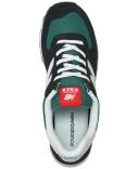 New Balance 574 Shoes Black Matte Green - 43