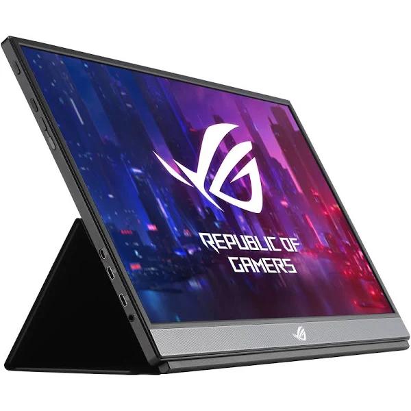 Asus ROG Strix XG17AHPE 17" (Actual Size 17.3") Full HD 1920 x 1080 240 Hz (Max) Micro HDMI, USB-C Built-in Speakers Portable IPS Gaming Monitor