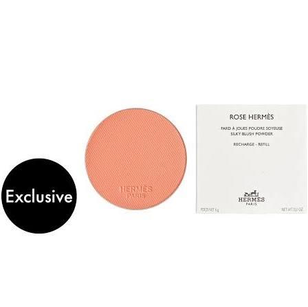 Rose Hermes, Silky Blush Powder Refill, Rose Abricot