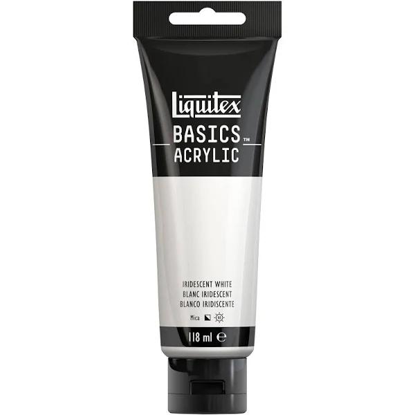 Liquitex Basics Acrylic Paint 118ml IRIDESCENT White