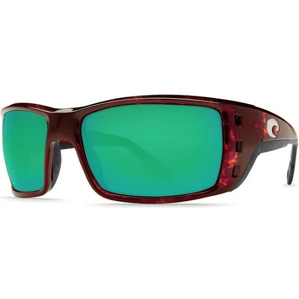 Costa Del Mar Permit Sunglasses - Tortoise / Green Mirror 580P