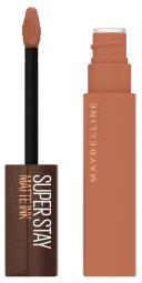 Maybelline Superstay Matte Ink Coffee Liquid Lipstick 255 Chai Genius