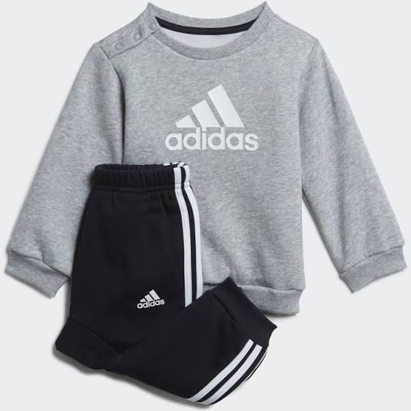 Adidas Badge of Sport Jogger Set Grey Marle 9-12 Months