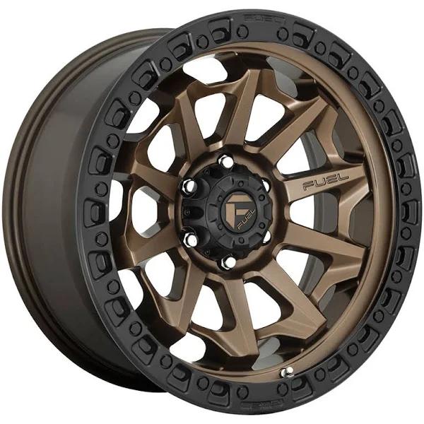 Fuel D696 Covert - Matte Bronze Black Bead Ring | 15x8 -19mm | 5x114.3