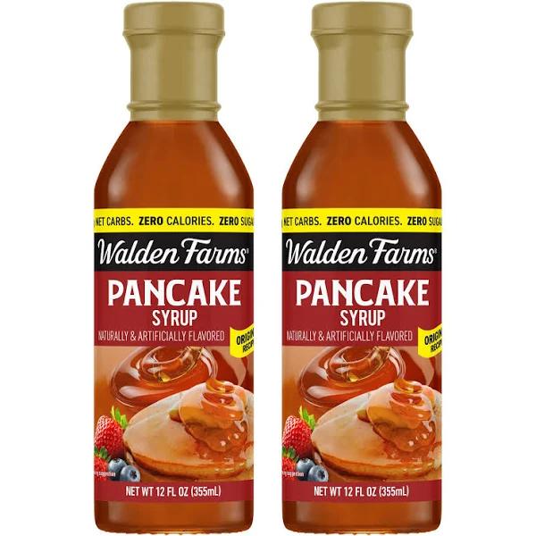 Walden Farms- Calorie Free Pancake Syrup- Pack of 2 12 oz Bottles