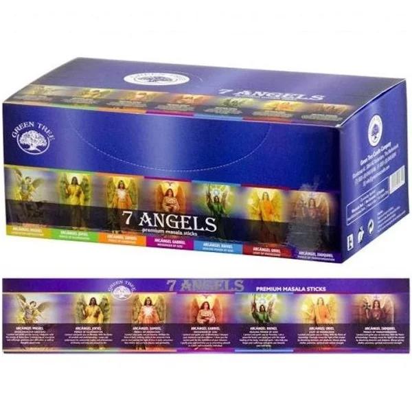 7 Angels 144 Incense Sticks Green Tree