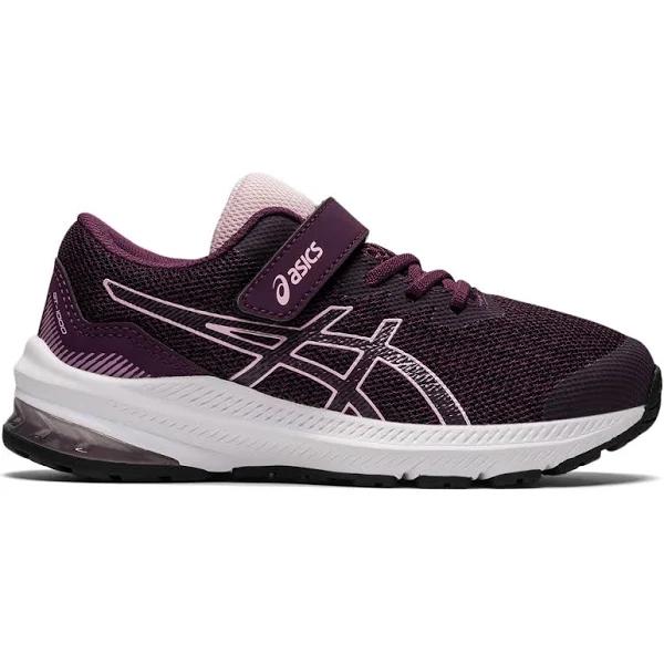 ASICS GT-1000 11 PS Deep Plum/Barley Rose Mesh Childrens Running Train