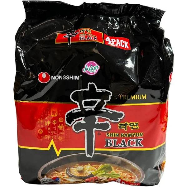 Nongshim Shin Ramyun Black 4 Pack