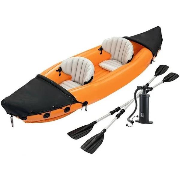 Inflatable Kayak With 2 Oars