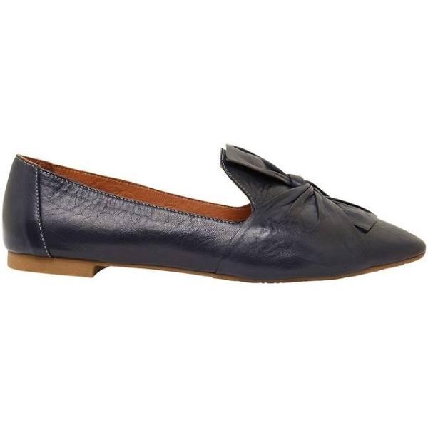 Sandler Rosco Flat Shoes in Blue Leather Blue 37