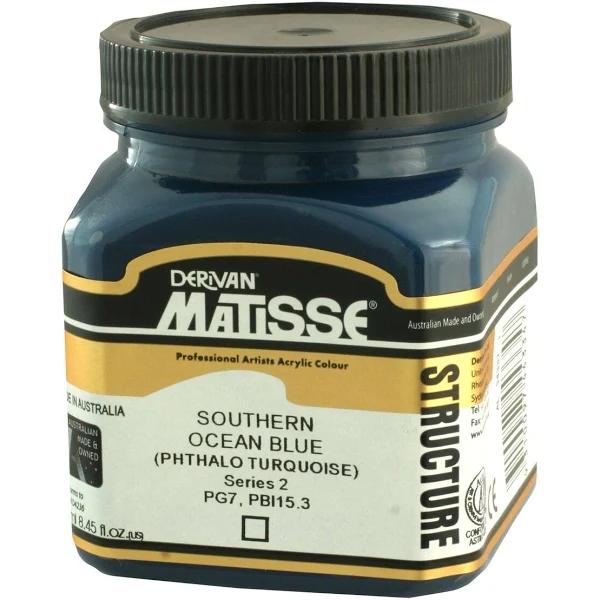 Matisse Structure Acrylic 250ml S2 - Southern Ocean Blue