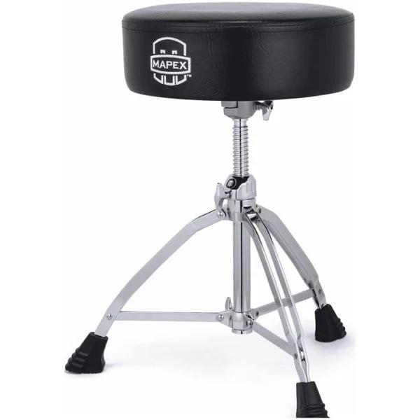 Mapex T850 Round Top Double Braced Drum Throne (14" x 4")