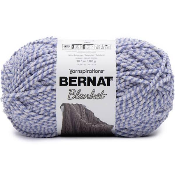 Bernat Blanket Big Ball Yarn Cornflower Twist