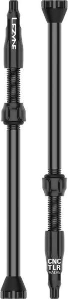 Lezyne CNC TLR Tubeless Valves - Black / 80mm