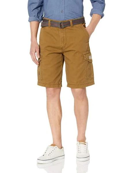 UNIONBAY Men's Casual Short Golden Brown Alfie Cargo Shorts - Men & Big 36