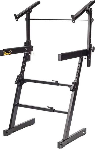 Hercules KS410B Autolock Z-Keyboard Stand with 2nd Tier