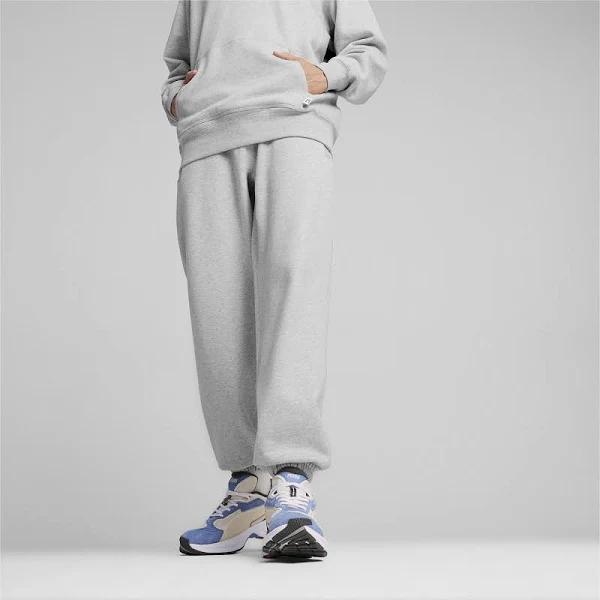 MMQ Men's Sweatpants in Light Gray Heather, Size 2XL, Cotton by Puma