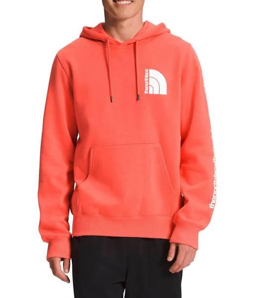 David Jones The North Face Mens Brand Proud Hoodie in Retro Orange, Size Medium