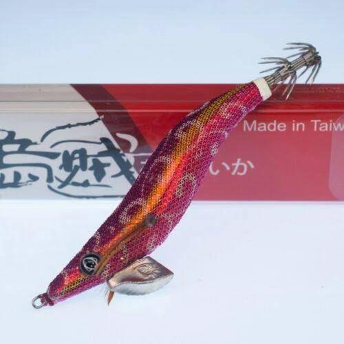 Rui Squid Jig KR139 Red Belly UV Egi Fishing Lure 3.0