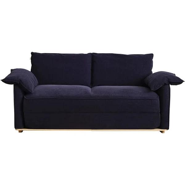 Double Cushy Sofa Bed in Ink