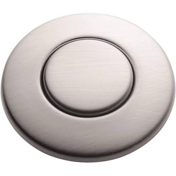 Insinkerator SinkTop Switch Button - Brushed Stainless Steel Spare Part Food Waste Disposer - 73274