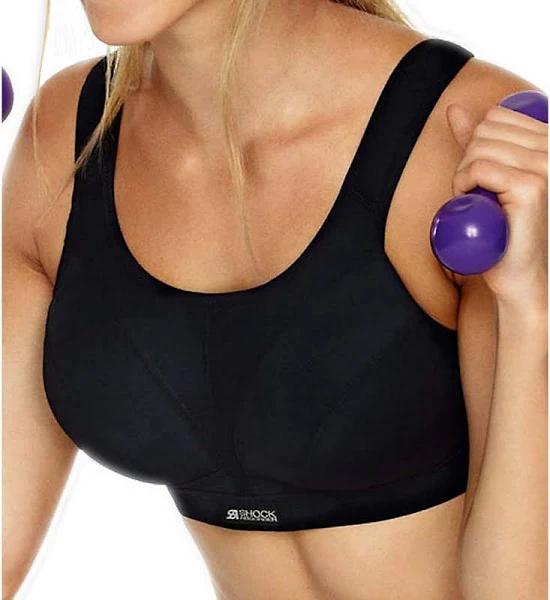 Shock Absorber D+ Classic Support Sports Bra Black / 34GG