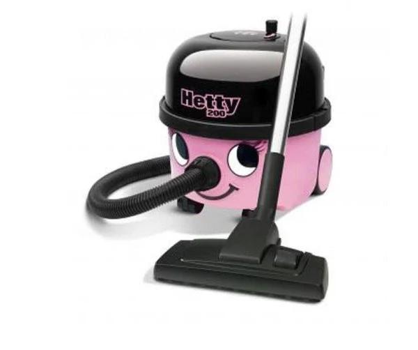 Numatic Hetty Het200p Commercial Vacuum Cleaner Pink