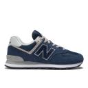 New Balance 574 Navy Trainers - US 4