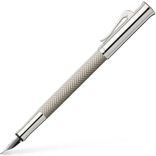 Graf Von Faber-Castell Guilloche Ciselé Light Grey - Fountain [EF]