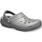 Crocs Classic Lined Clog - Grey - Size - 8